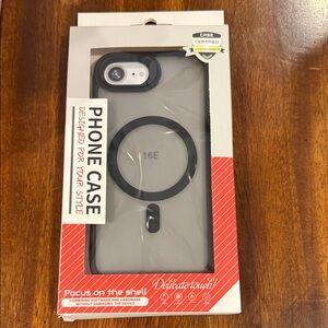 16 E Black Smoked iPhone Case